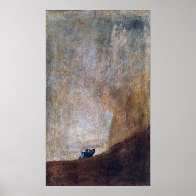 Dog, Francisco Goya Poster (Front)