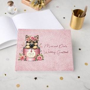 Dog Friends Mom and Dad's Wedding Guest Book