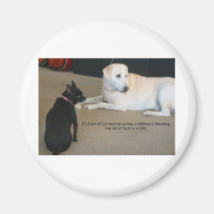 Dog Friendship Magnet