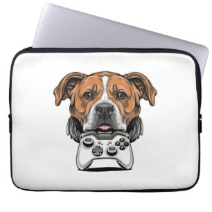 Dog Gamer - Video Game Laptop Sleeve