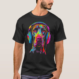 Dog German Shorthaired Pointer DJ T-Shirt