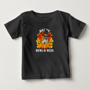 Dog Gift Bulldog Halloween Gift For Dog Lovers Baby T-Shirt