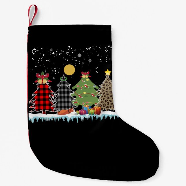 Dog Gift | Corgi In The Christmas Small Christmas Stocking (Front)