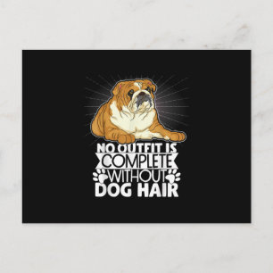 Dog Gift English Bulldog Women Men Kids Holiday Postcard