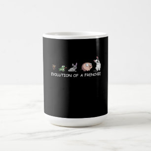 Dog Gift Evolution Of A Frenchie Coffee Mug