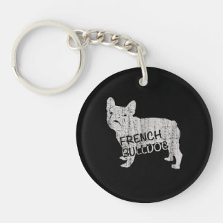 Dog Gift | Fierce French Bulldog Keychain