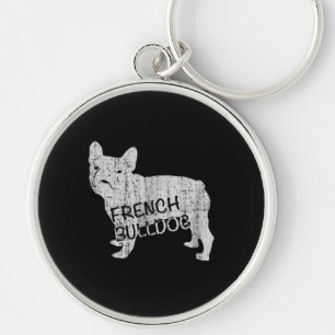 Dog Gift    Fierce French Bulldog Keychain
