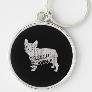 Dog Gift | Fierce French Bulldog Keychain