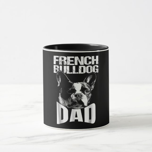 Dog Gift | French Bulldog Dad Mug (Center)