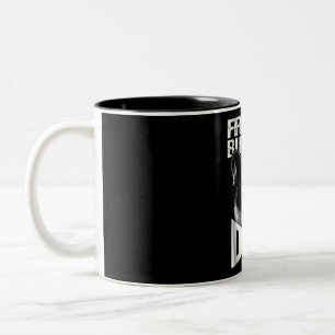 Dog Gift   French Bulldog Dad Two-Tone Coffee Mug