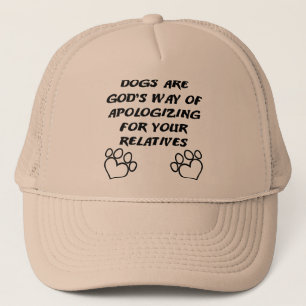 Dog Gift From God Funny Ball Cap Hat