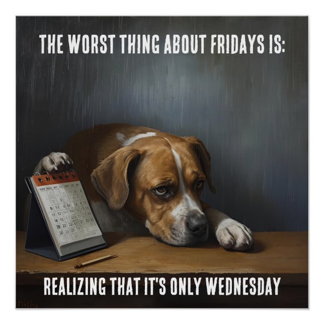 Dog Glossy Poster (Front)