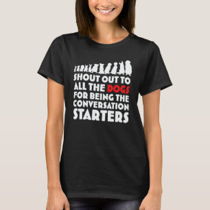 Dog Graphic for Men Women Dog Walkers Puppy Traine T-Shirt