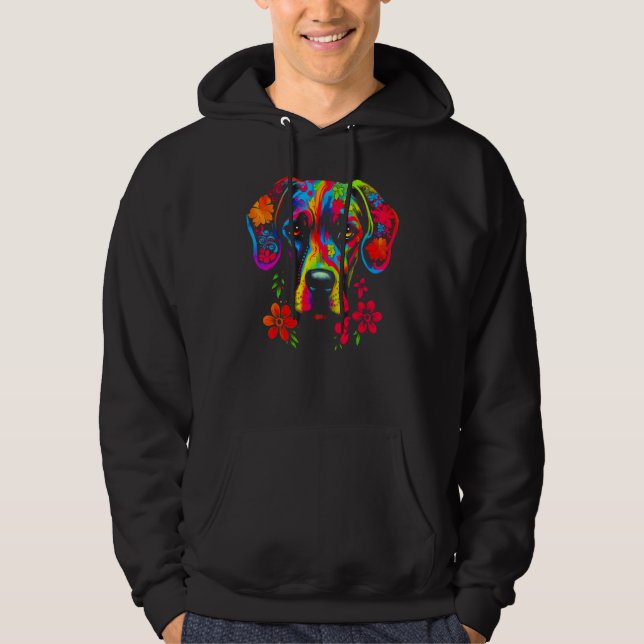 Dog Great Dane Hoodie (Front)