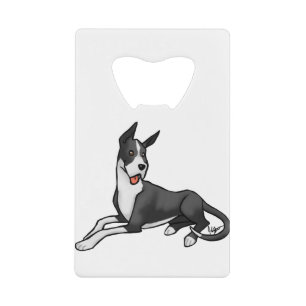 Dog Great Dane Mantle Credit Card Bottle Opener