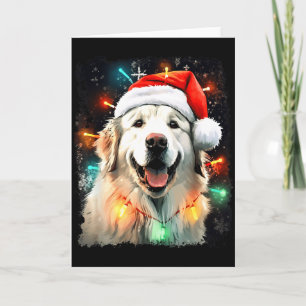 Dog Great Pyrenees Christmas  Card