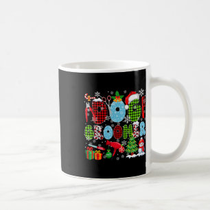 Dog Groomer Christmas Tree Leopard Santa Snowman J Coffee Mug