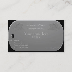 Dog Groomer or Dog Trainer Business Card