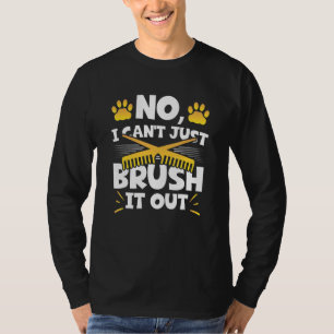 Dog Groomer Paw Artist Puppy Stylist Pet Grooming T-Shirt