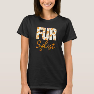 Dog Groomer  Pet Grooming Furologist Puppy Fur Art T-Shirt