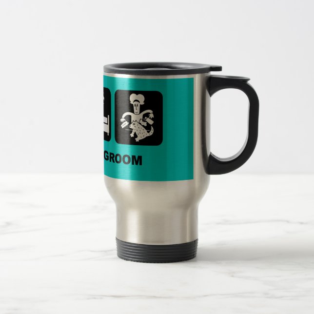 Dog groomer travel mug (Right)