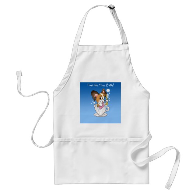 Dog Groomers Apron Time for Your Bath (Front)