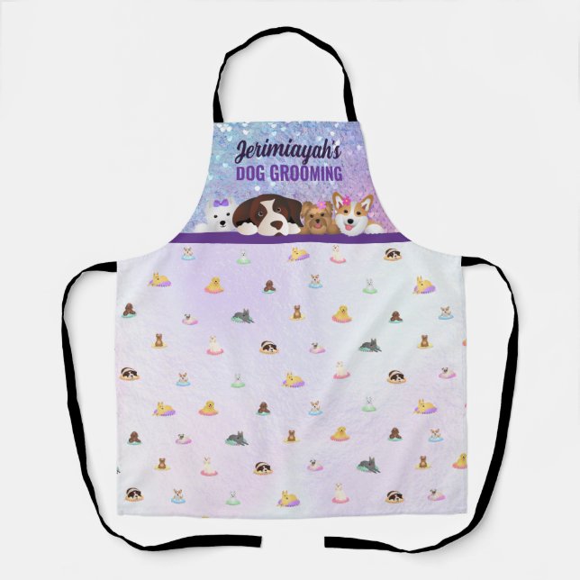 Dog Grooming Apron (Front)