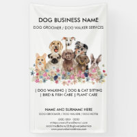 Dog grooming boutique pet sitter walker business