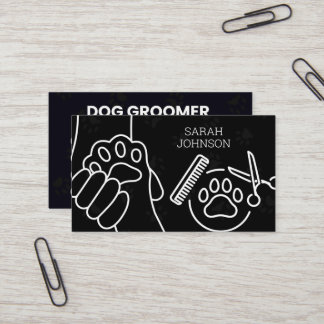 Dog Grooming Business Card