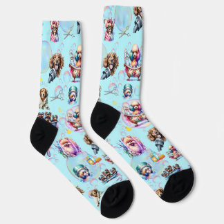 Dog Grooming Crew Socks