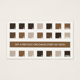 DOG GROOMING customer appreciation (mod squares)