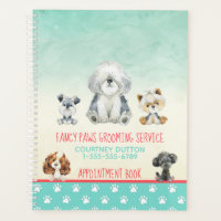 Dog Grooming Dog Spa Appointment book