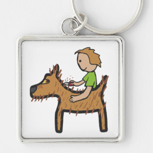 Dog Grooming Keychain
