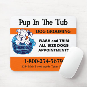 Dog Grooming Mouse Pad