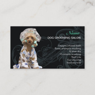 Dog grooming Salon Business Card
