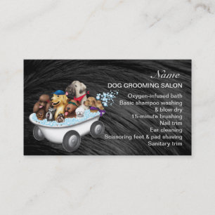 Dog grooming Salon Business Card