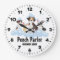 Dog Grooming Salon-Pet Groomer-Personalized Clock
