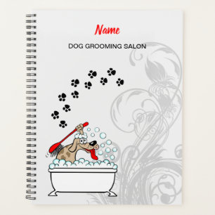 Dog grooming salon planner
