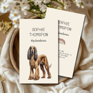 Dog haidresser  business card