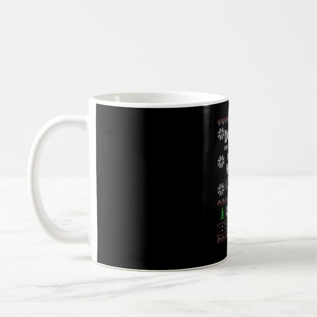 Dog Hair Christmas Sweater Essential T-Shirt Coffee Mug (Left)