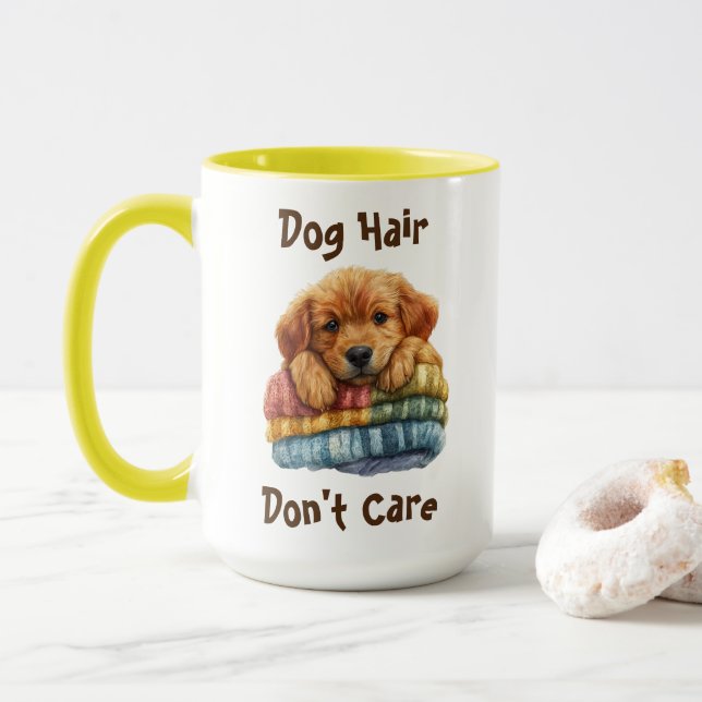 Dog Hair, Don't Care Mug (With Donut)
