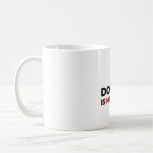 Dog Hair Is My Glitter Funny Dog Mom Dad Pet Lover Coffee Mug