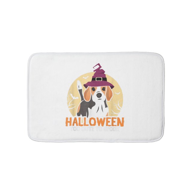 Dog Halloween             Bath Mat (Front)