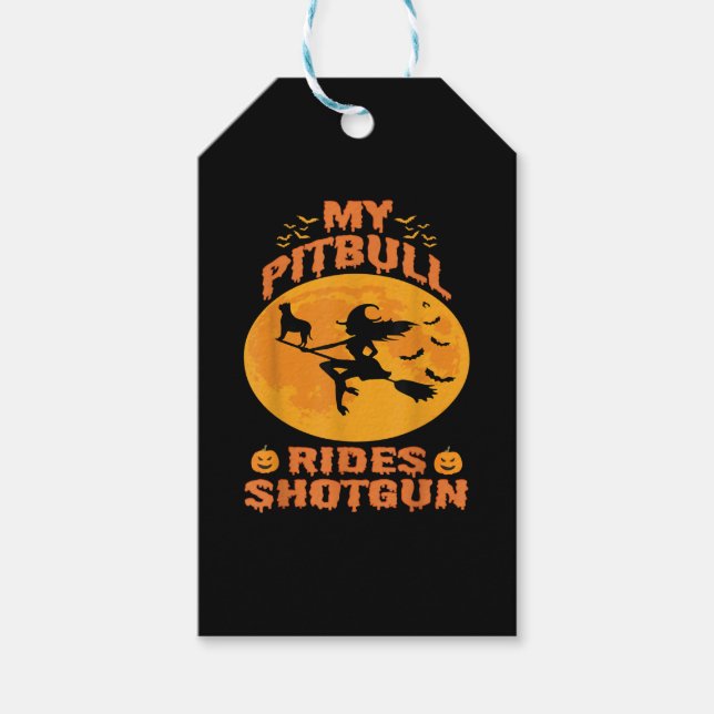 Dog Halloween           Gift Tags (Front)