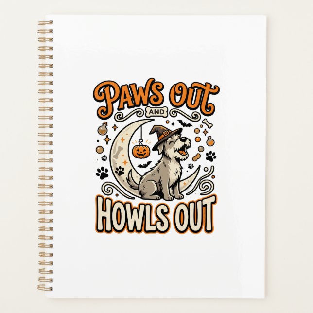 Dog Halloween Howl Party Planner (Front)
