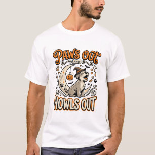 Dog Halloween Howl Party T-Shirt