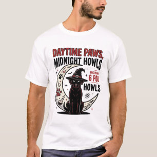 Dog Halloween Midnight Howls T-Shirt