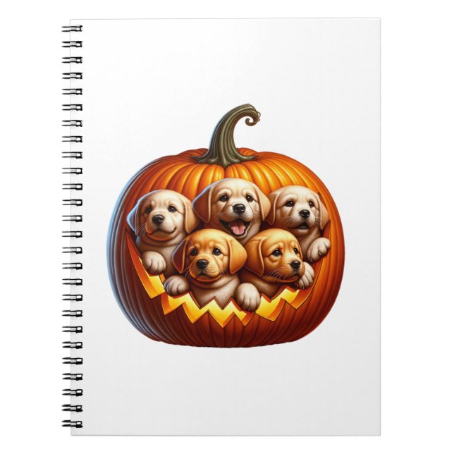 Dog Halloween Notebook (Front)