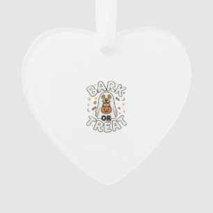 Dog Halloween Treat Squad Ornament
