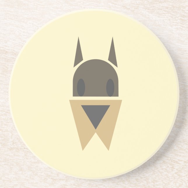 dog head coaster (Front)